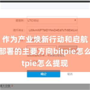 作为产业焕新行动和启航行动部署的主要方向bitpie怎么提现