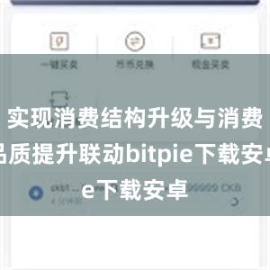 实现消费结构升级与消费品质提升联动bitpie下载安卓